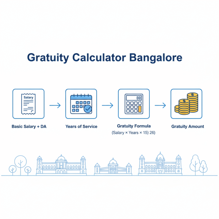Gratuity Calculator in Bangalore