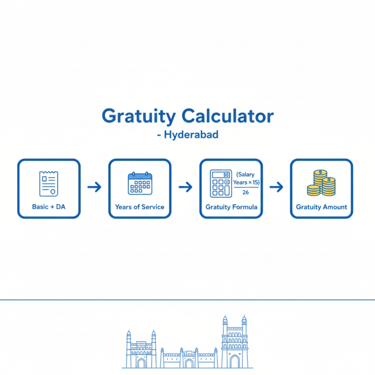 Gratuity Calculator in Hyderabad