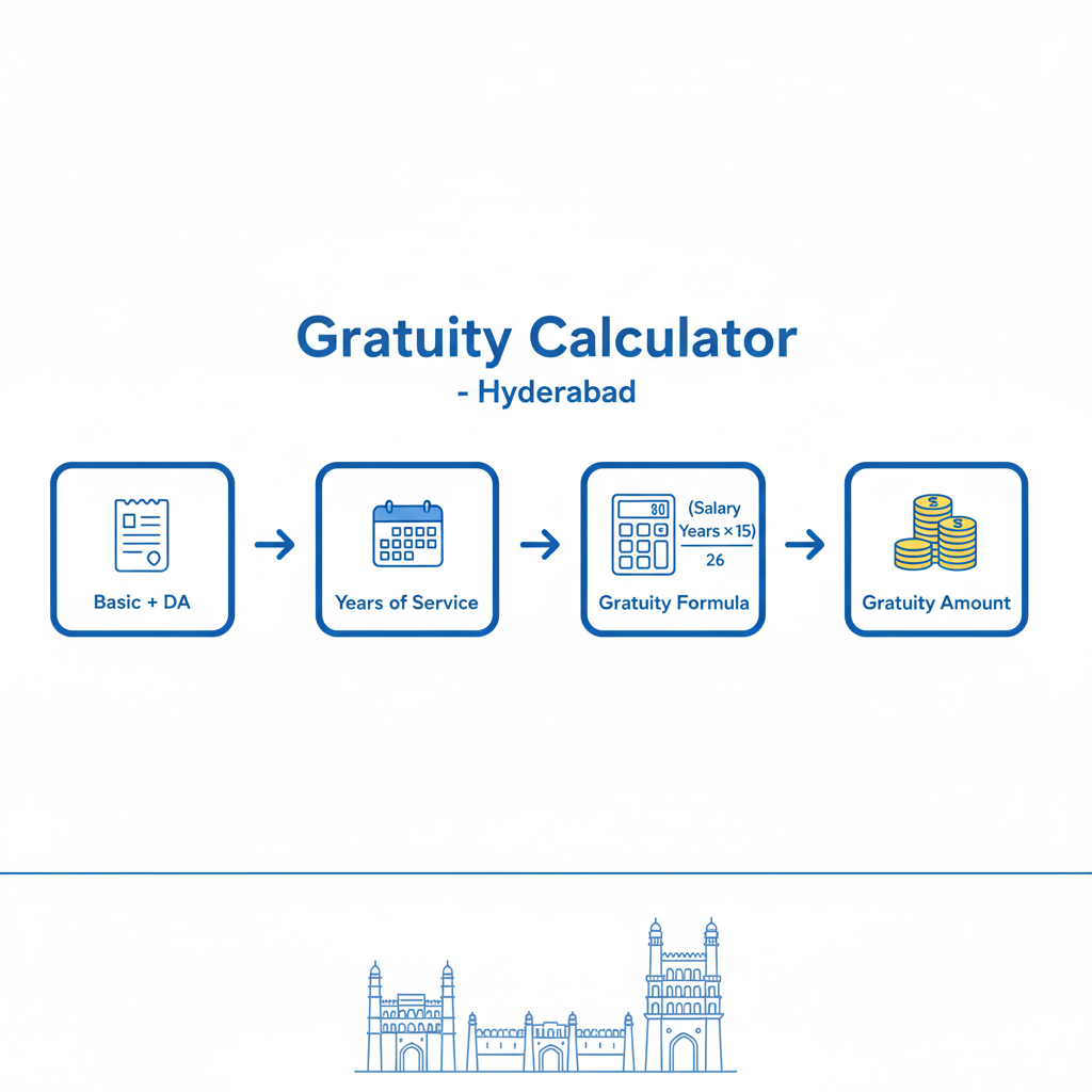 Gratuity Calculator in Hyderabad