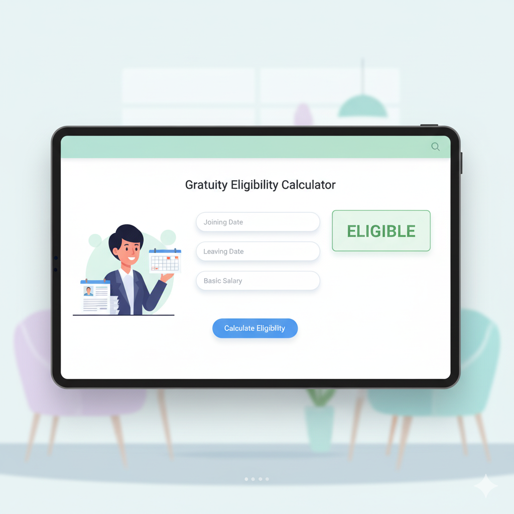 Gratuity Eligibility Calculator – Instantly Check Your Eligibility 1 Gratuity Eligibility Calculator