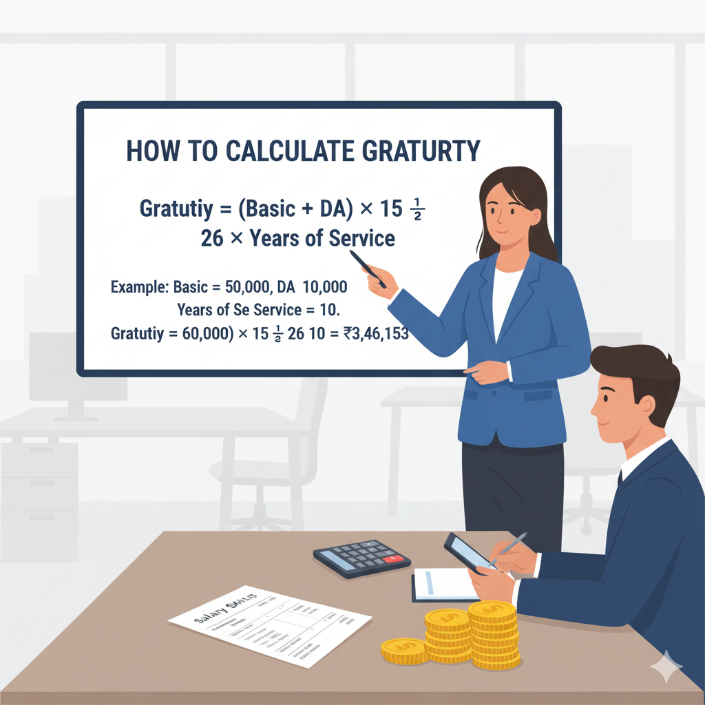 How to Calculate Gratuity – Step-by-Step Formula & Complete Guide 2 How to Calculate Gratuity