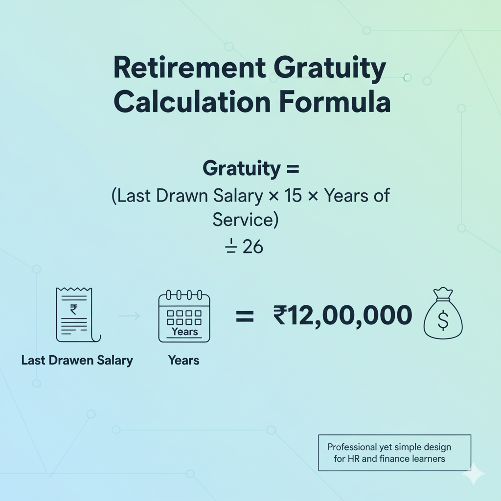 Retirement Gratuity Calculator
